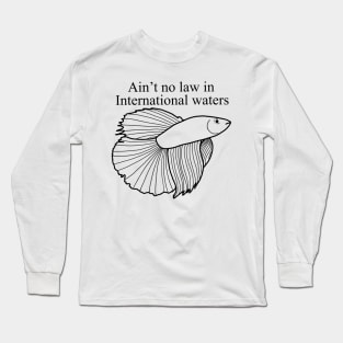 Beta Fish Gone Rogue Long Sleeve T-Shirt